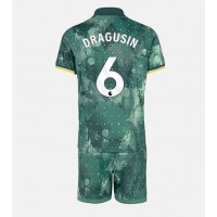 Maglia Calcio Tottenham Hotspur Radu Dragusin #6 Terza Divisa Bambino 2024-25 Manica Corta (+ pantaloncini)